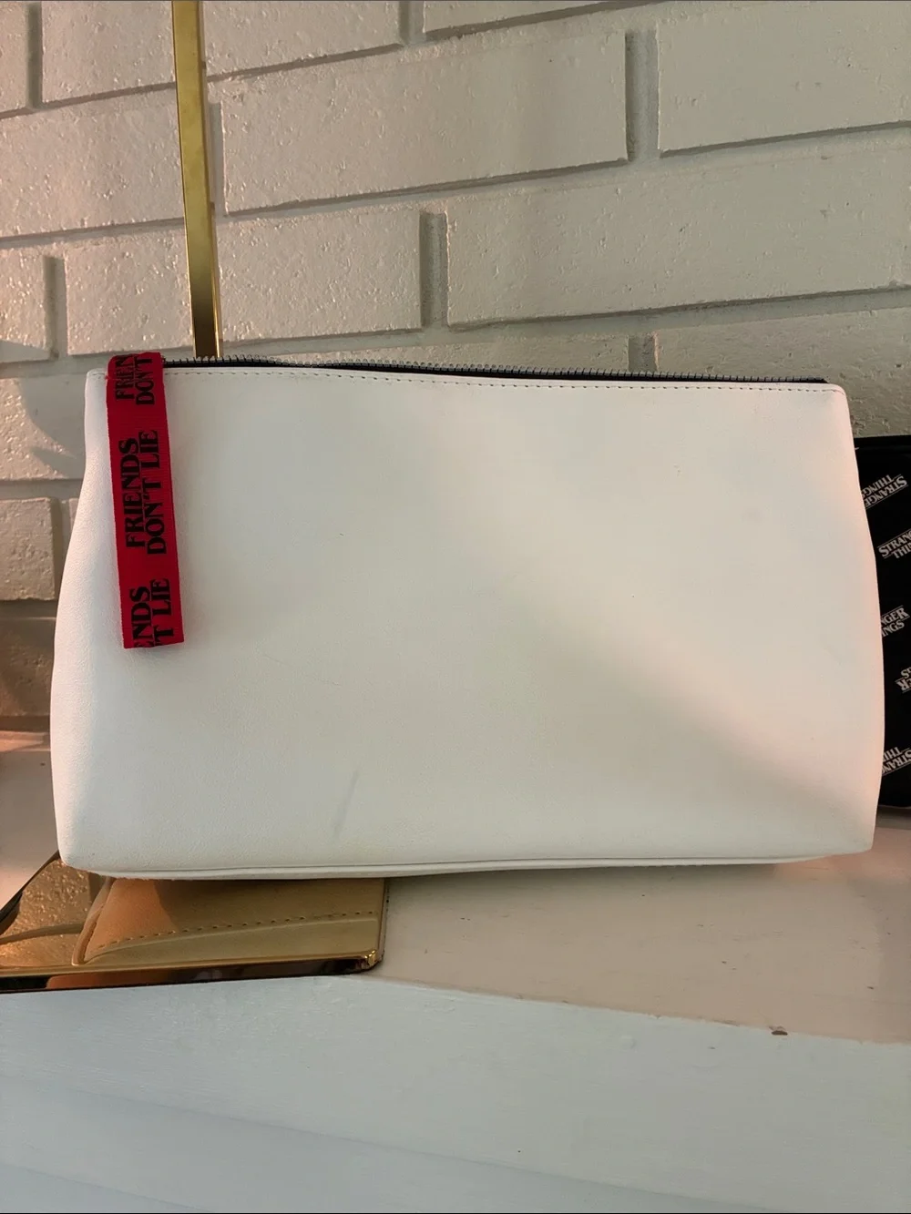 Stranger Things White & Black Cosmetic Pouch Duo